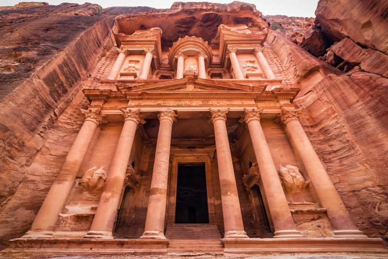Petra Guided Tour From The Dead Sea Jordan