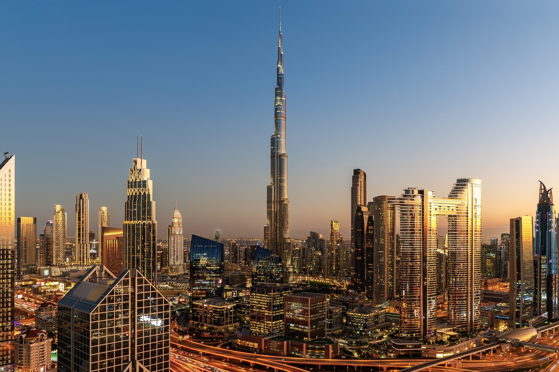 Burj Khalifa Skyline Dubai