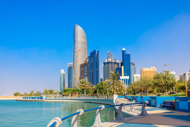 Skyline Of Abu Dhabi