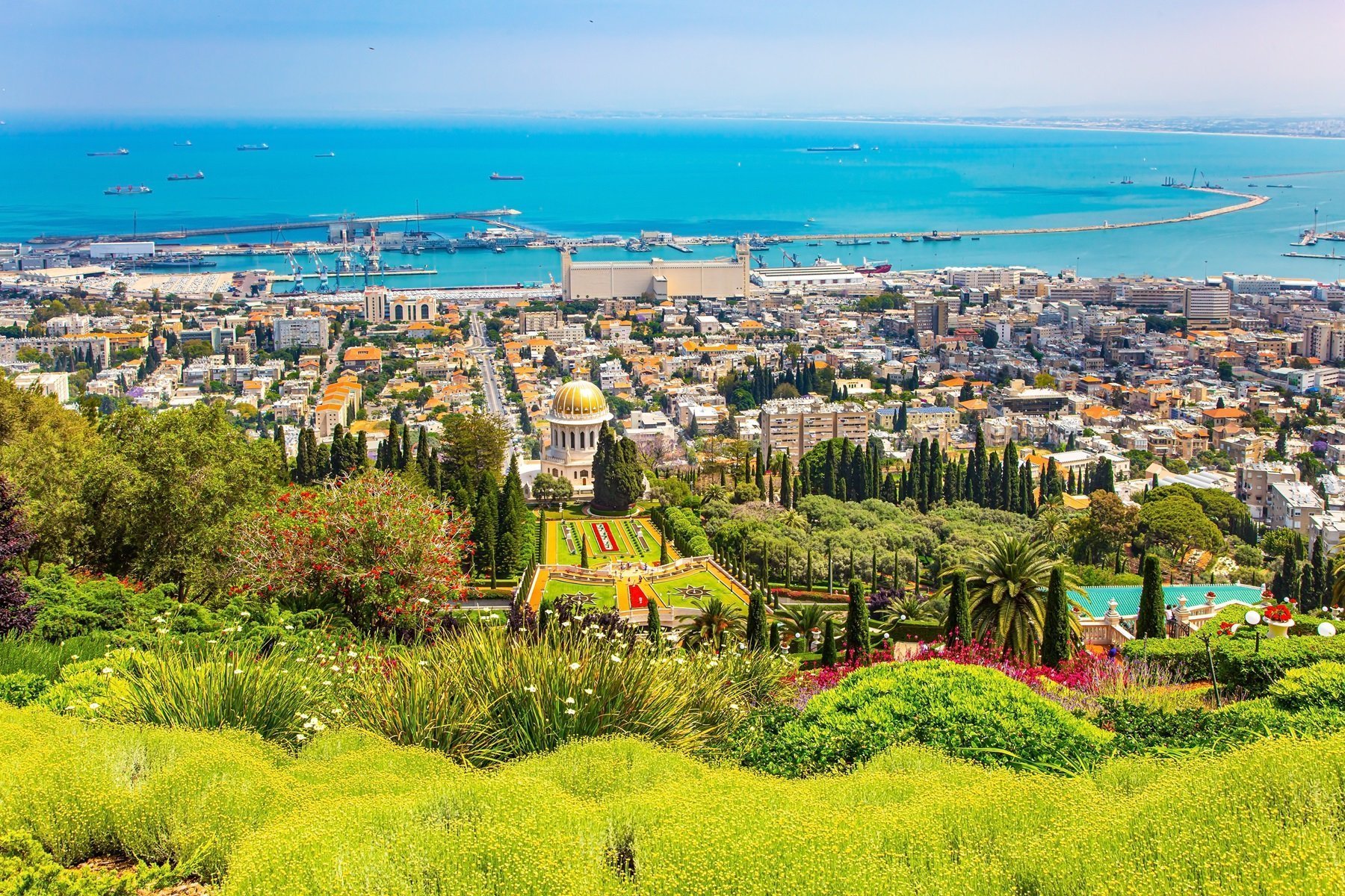 Birds Eye Views Over Haifa