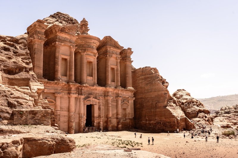Monastery In Petra