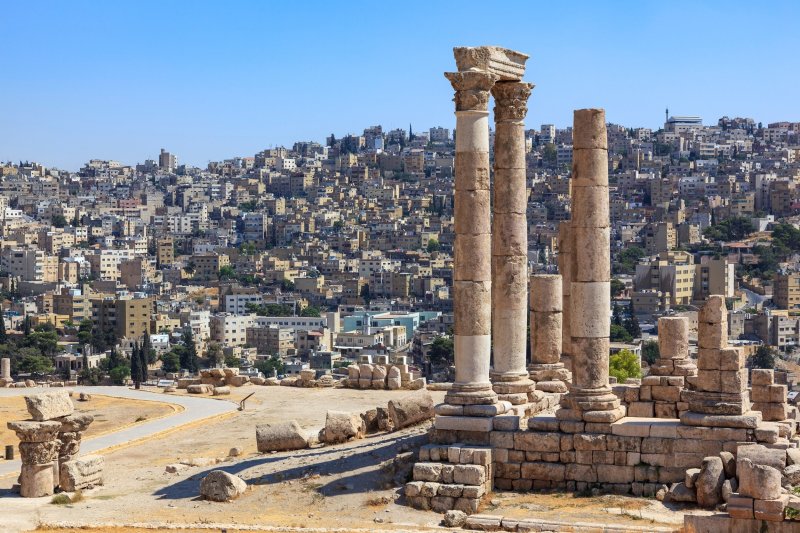Amman Citadel And Temple Of Herculese