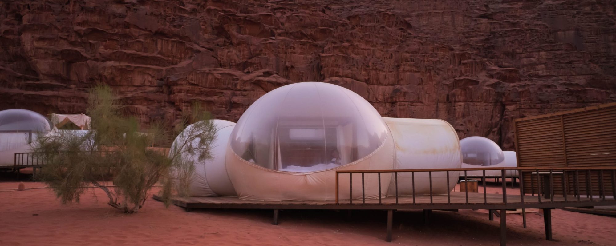 Martian Bubble Tent Wadi Rum