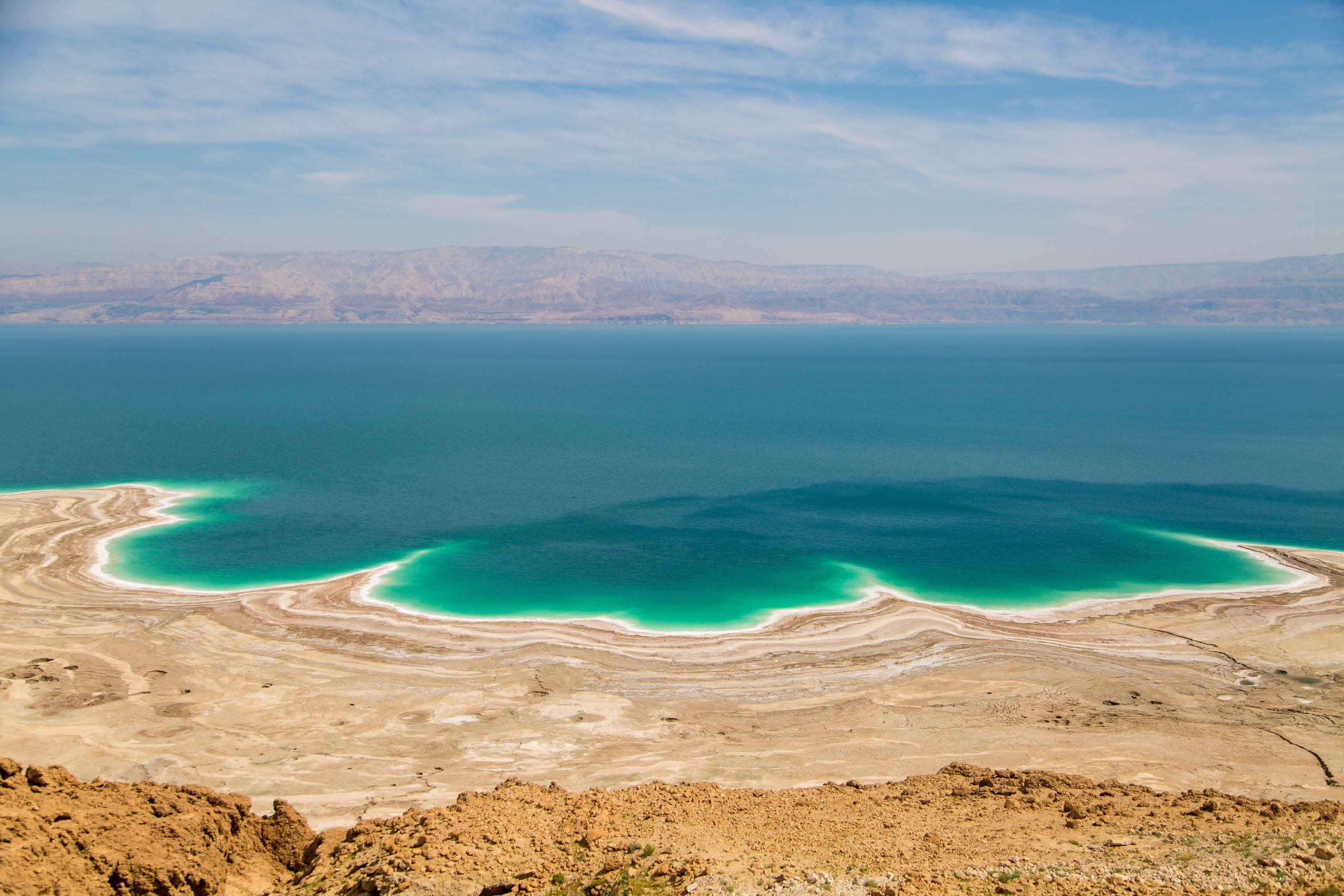 Dead Sea Israel And Jordan