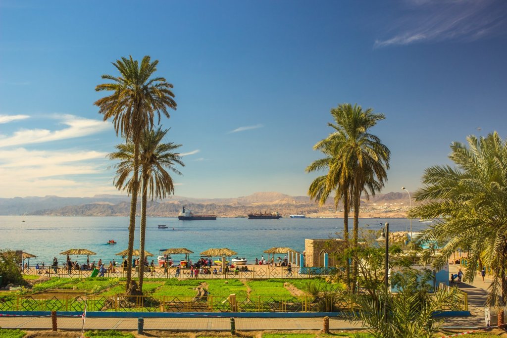 top beaches in jordan south beach aqaba