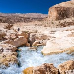 Wadi Al - Hasa Hiking Tour Water Desert